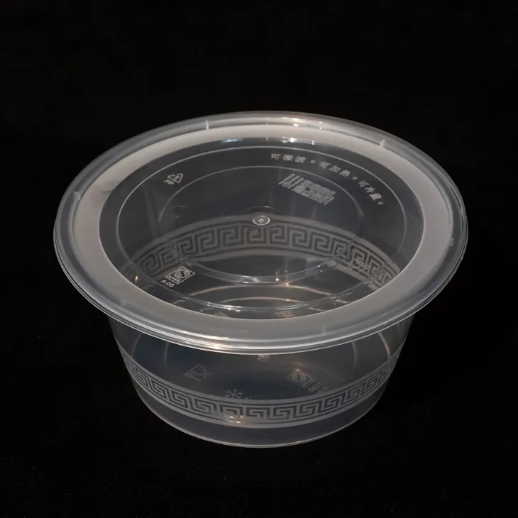Disposable Food Packing Square Plastic Lunch Boxes Deli Boxes Round New