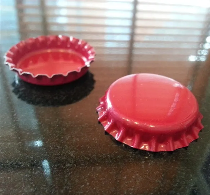 Hot Sell 26mm Beer Beverage Bottle Crown Cap Innovation Easy Open Ring Pull Ringtab Bottle Cap