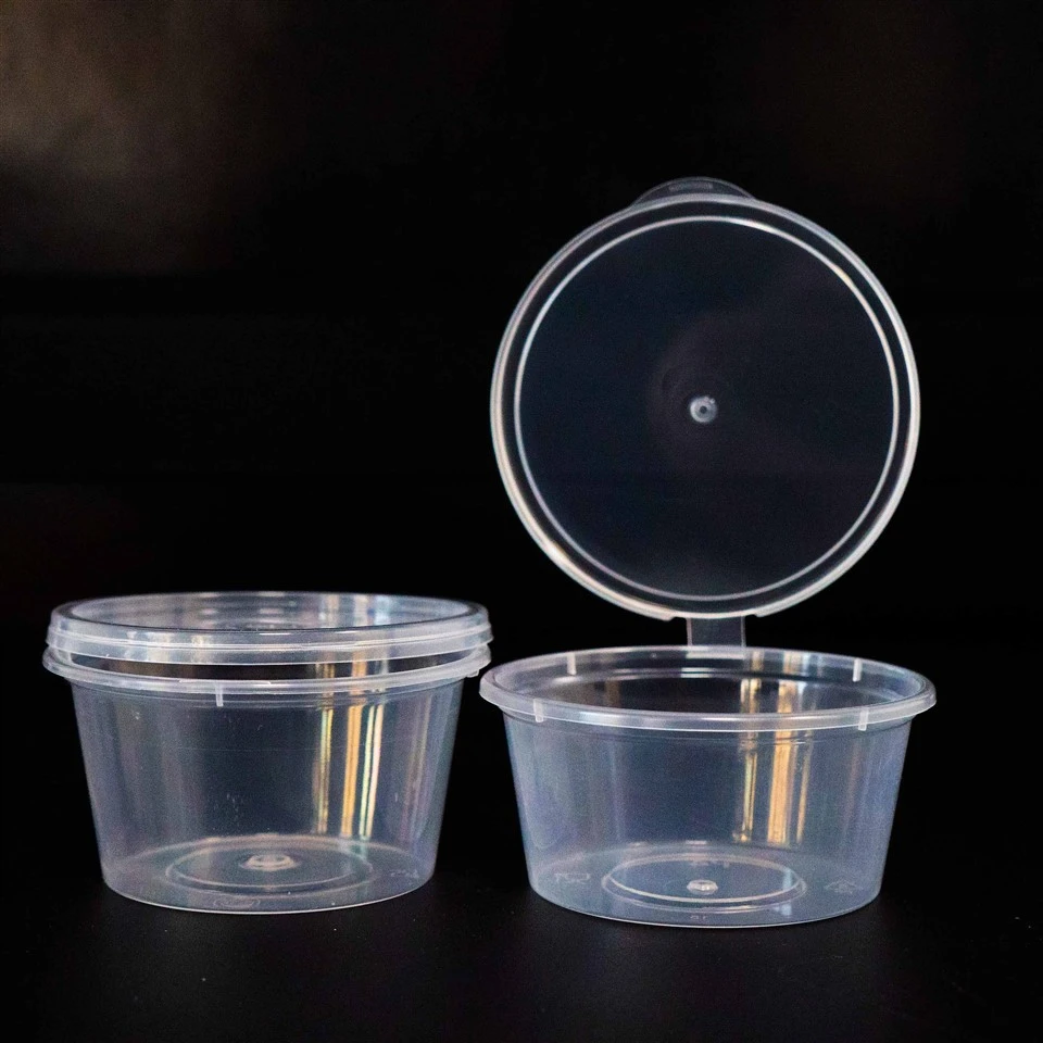 Premium sausbekers met afsluitbare deksels - perfect voor elke smaakmaker