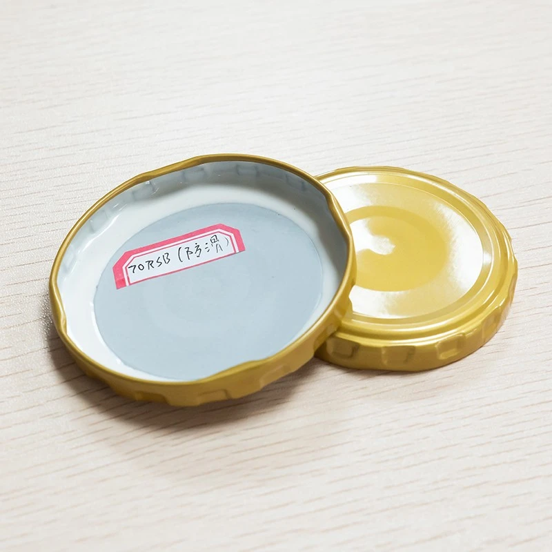 Screw Neck Twist Metal Lids Metal Cap For Sealing Wide Mouth Jar