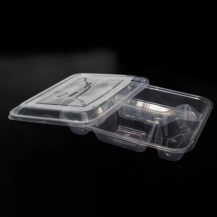 Gesegmenteerde plastic voedselcontainers - ideaal voor maaltijdbereiders