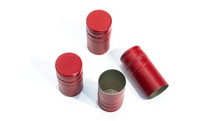 Witte aluminium schroefdop 22 mm Aangepaste kleur metaal 22 400 Op 20/400 zwart
